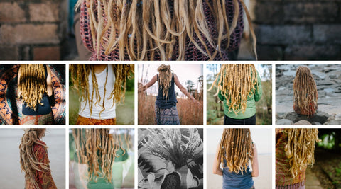 Dreadlock Images with Wispy Ends - Mountain Dreads