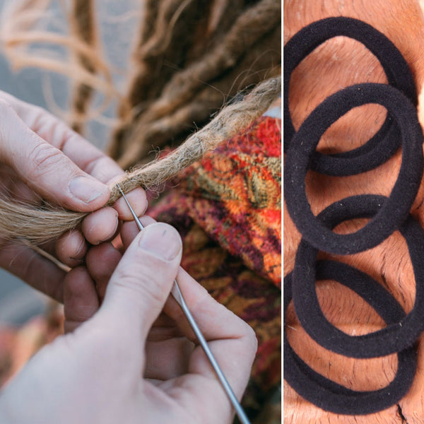 DIY Crochet Needle Hook Bamboo Handle Dread Knit Hair Making Braiding Tool  US 
