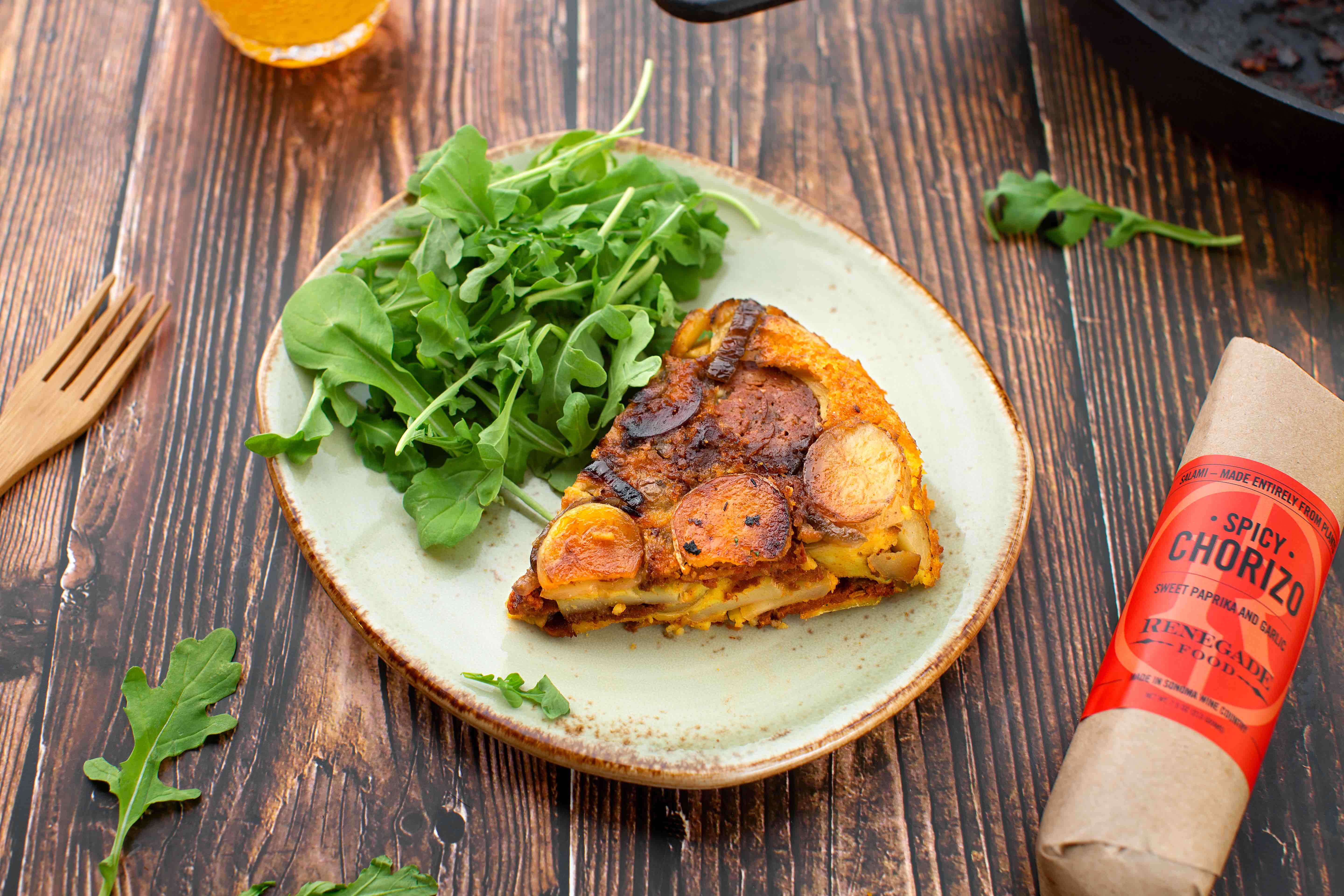 Plant-based Spanish Tortilla