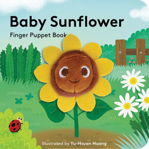 Baby Sunflower Finger Puppet Book - Owen & Sage 