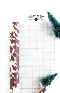 cow print gift wrapping paper