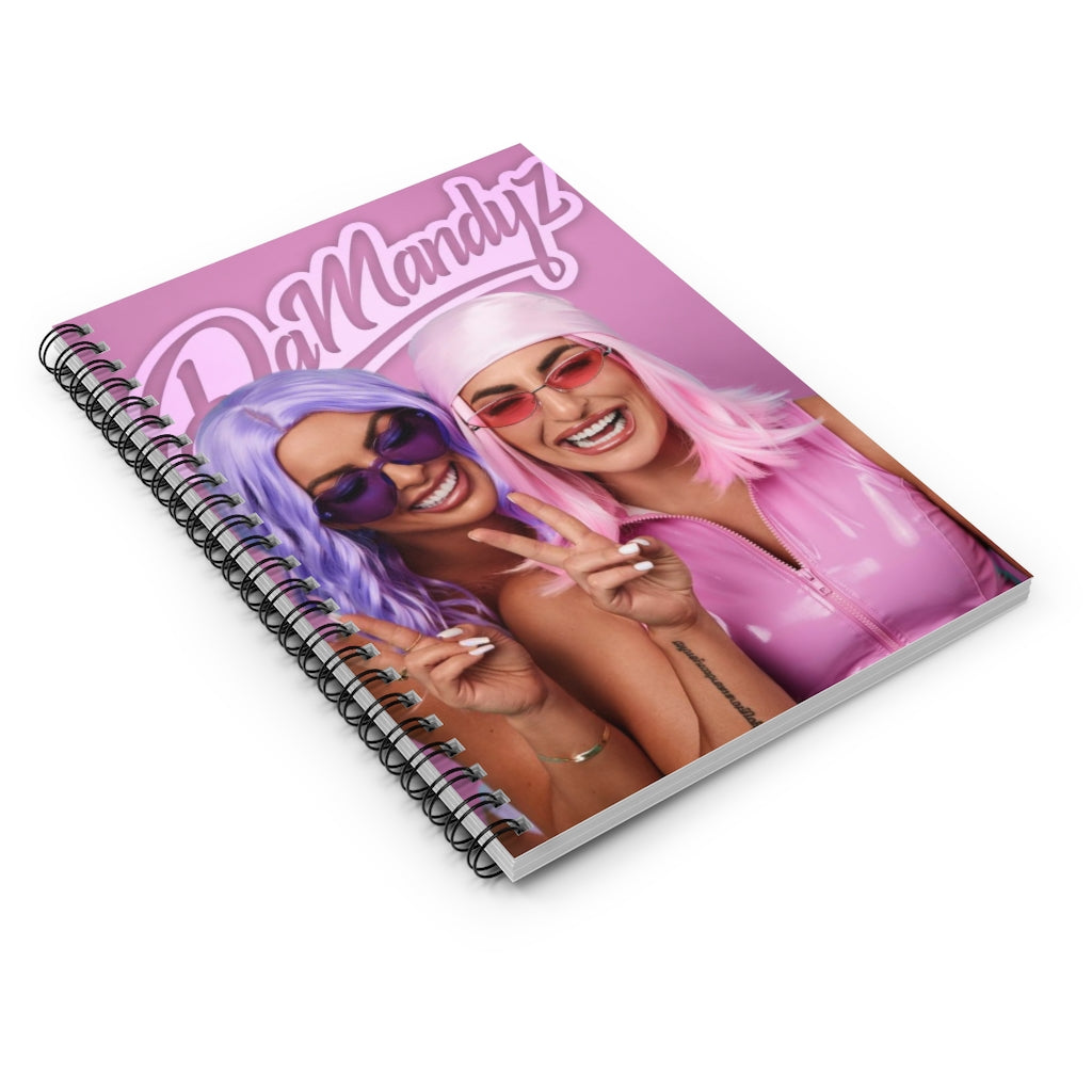 Flavors DaMandyz Spiral Notebook Ruled Line Damandyz Donutz