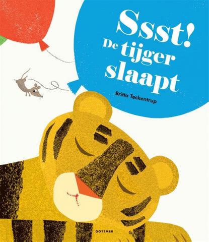 Sssst, de tijger slaapt - Kartonboek