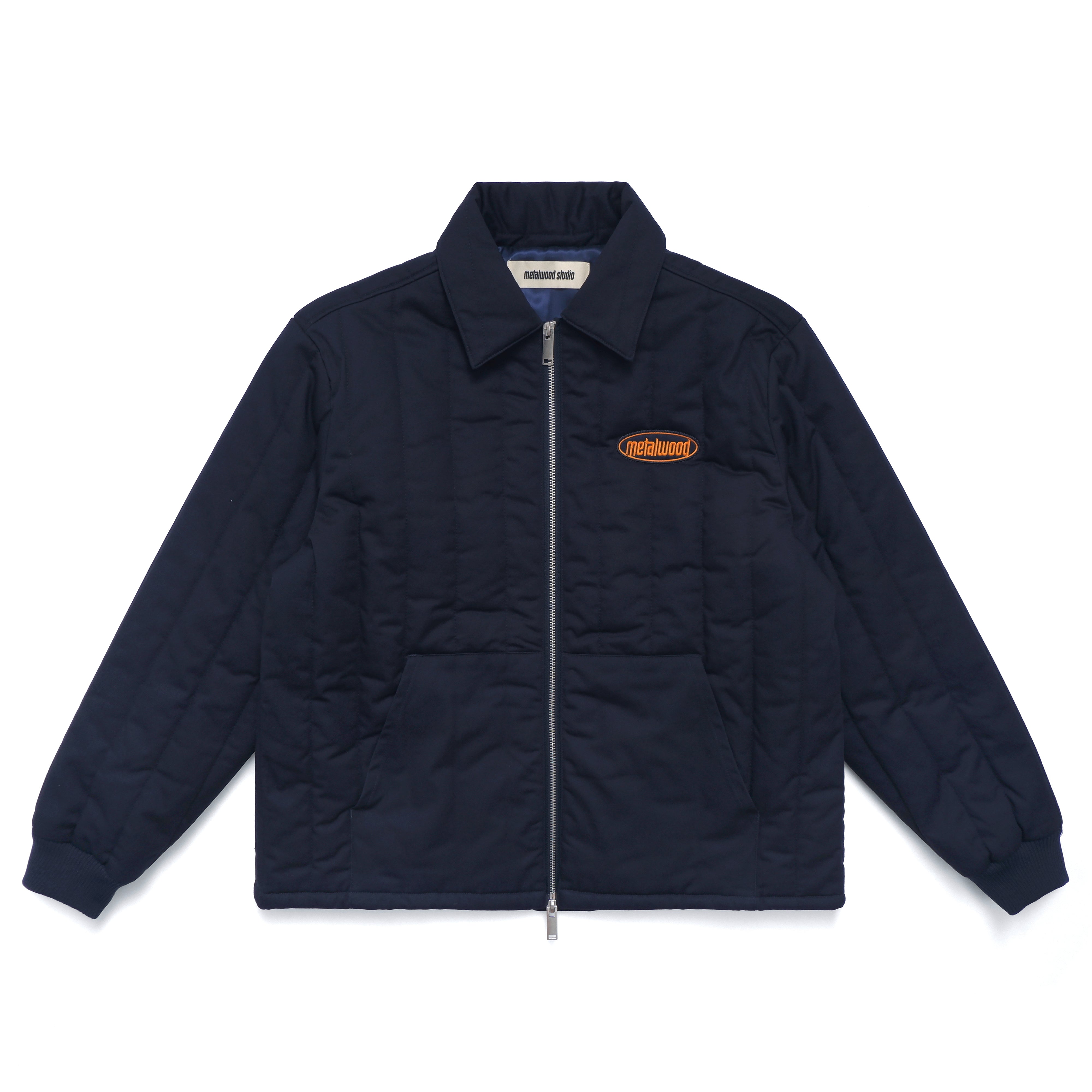 Oval Logo Quilted Mechanics Jacket