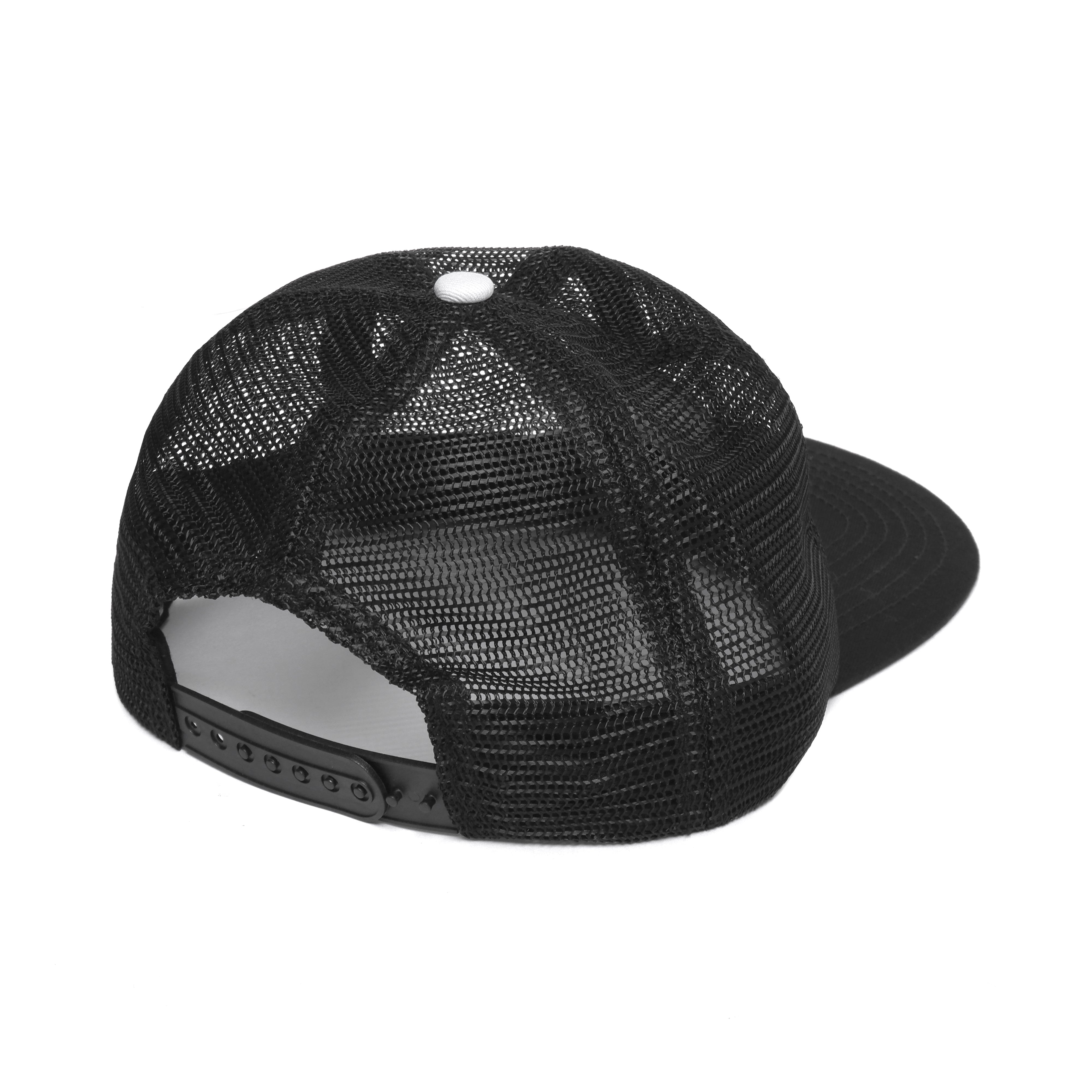 Oval Logo 6-Panel Mesh Snapback Hat