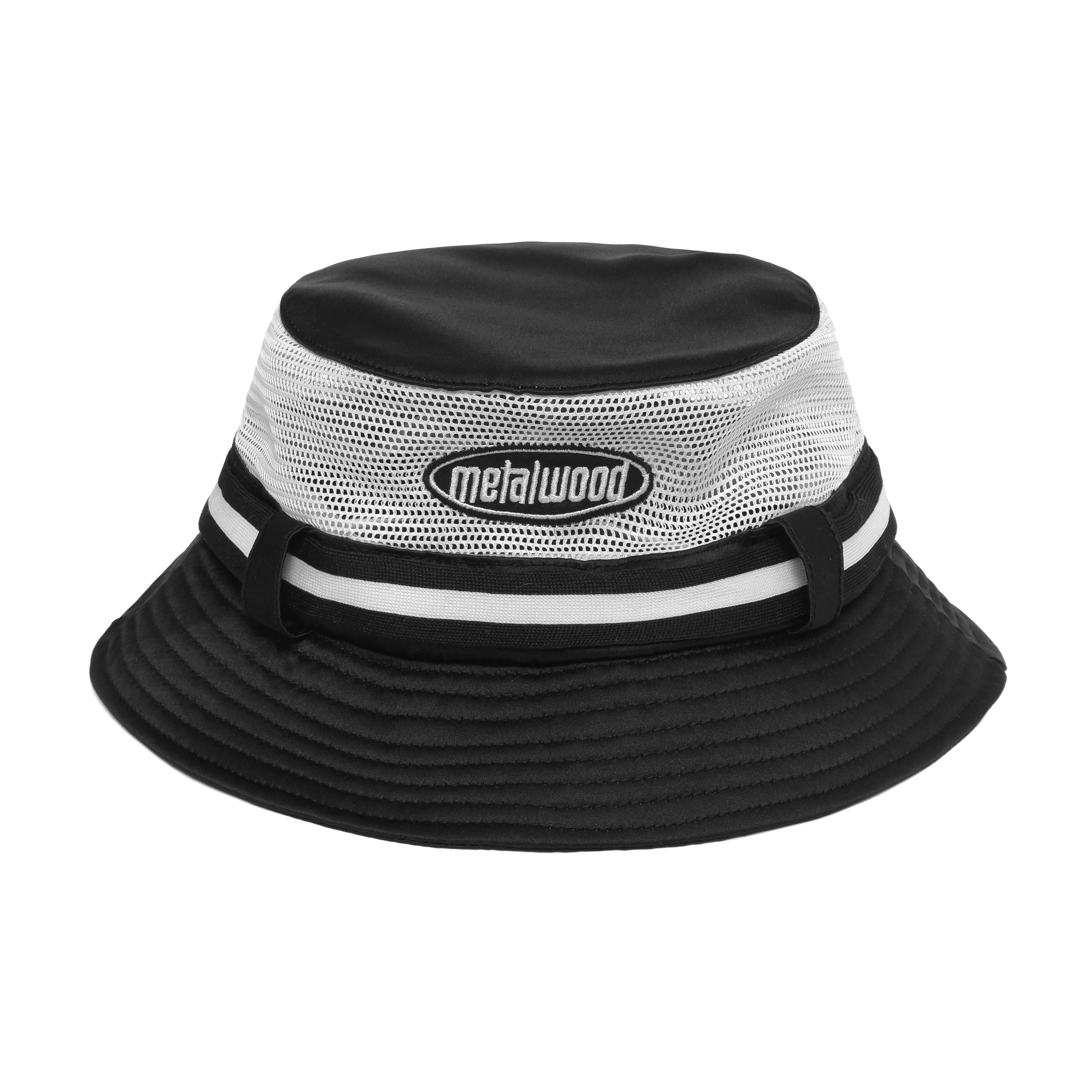 Oval Logo Mesh Bucket Hat