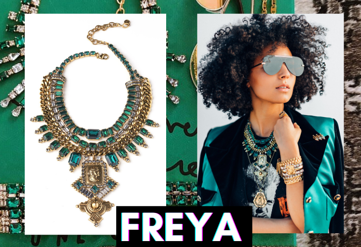 DYLAN LEX Freya necklace lifestyle image