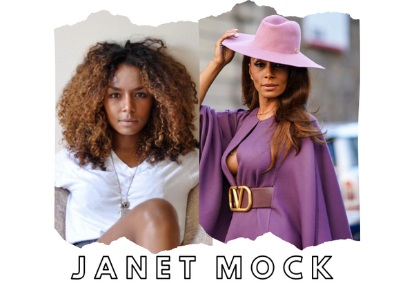 Janet Mock two photos