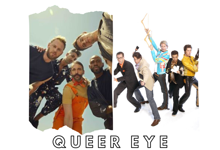 Queer Eye two photos