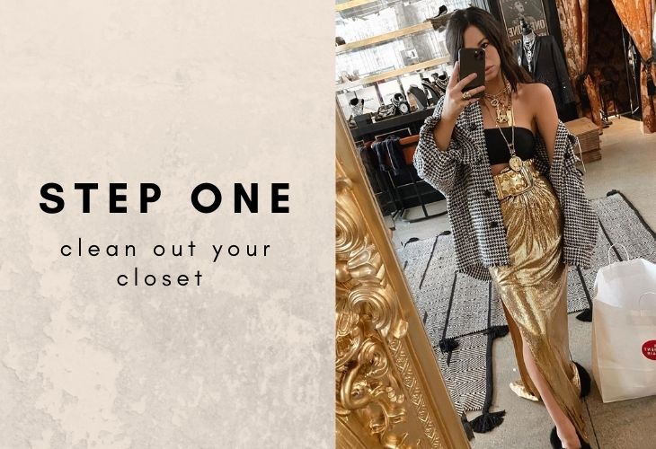 Step One: Clean Out Your Closet with lifestyle image