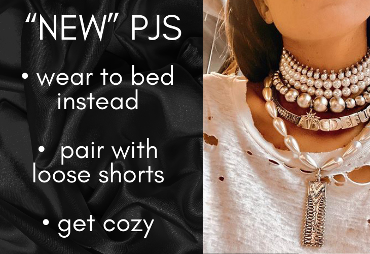 New PJs Tip for Upcycling Old T-shirts: wear to bed, pair with loose shorts, get cozy