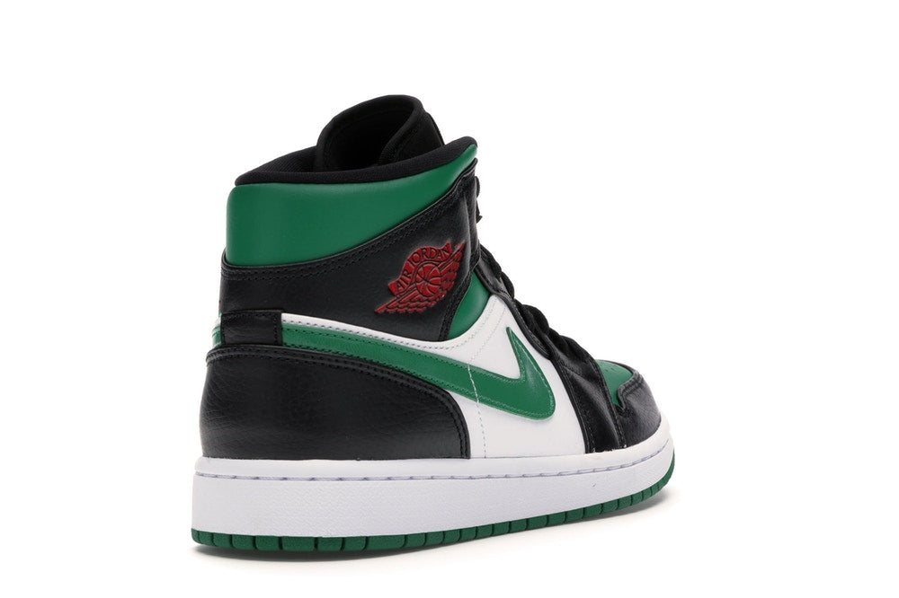 jordan mid 1 green toe