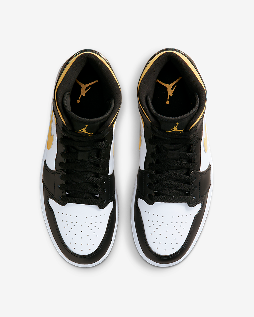 white pollen black jordan 1