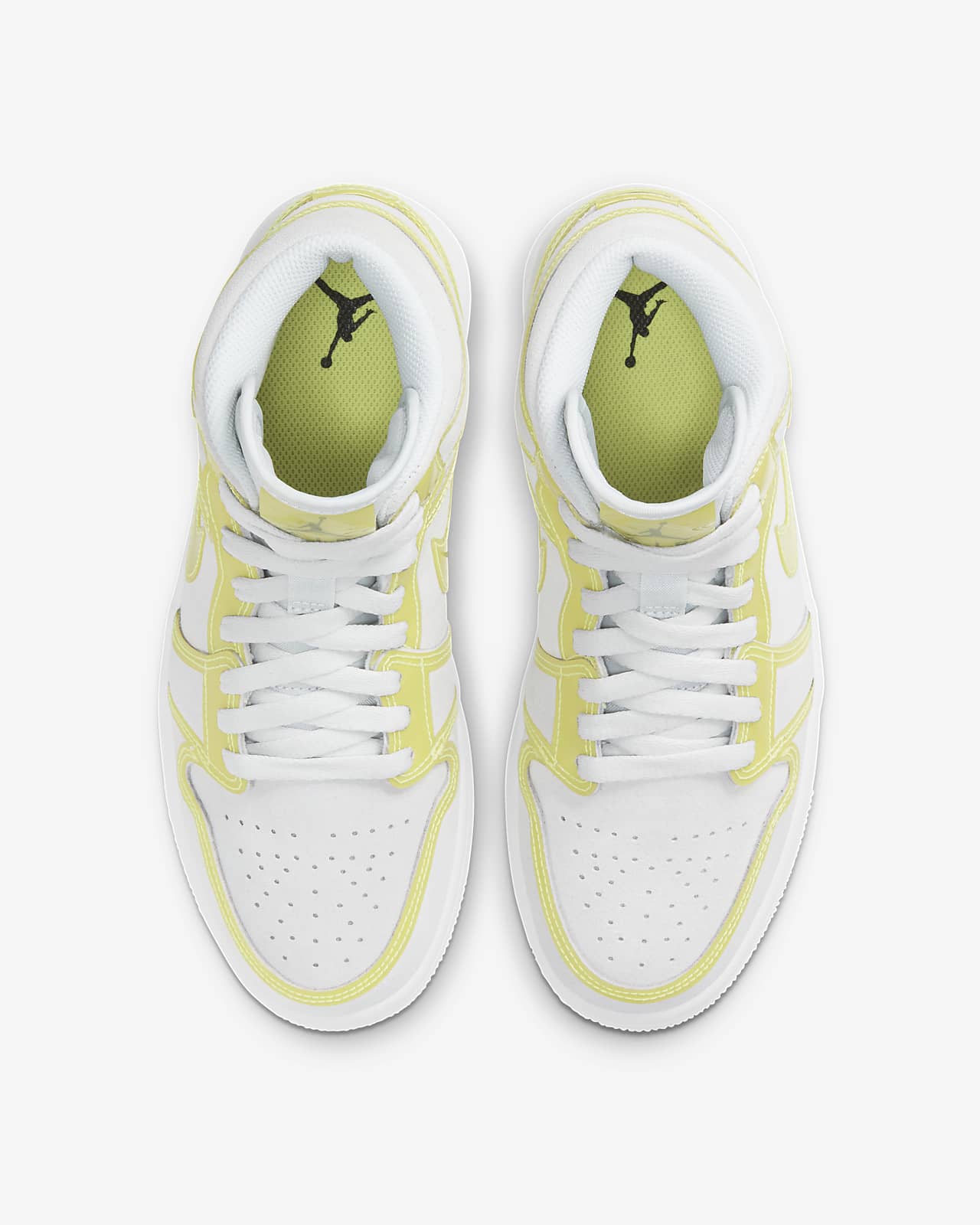 jordan mid opti yellow