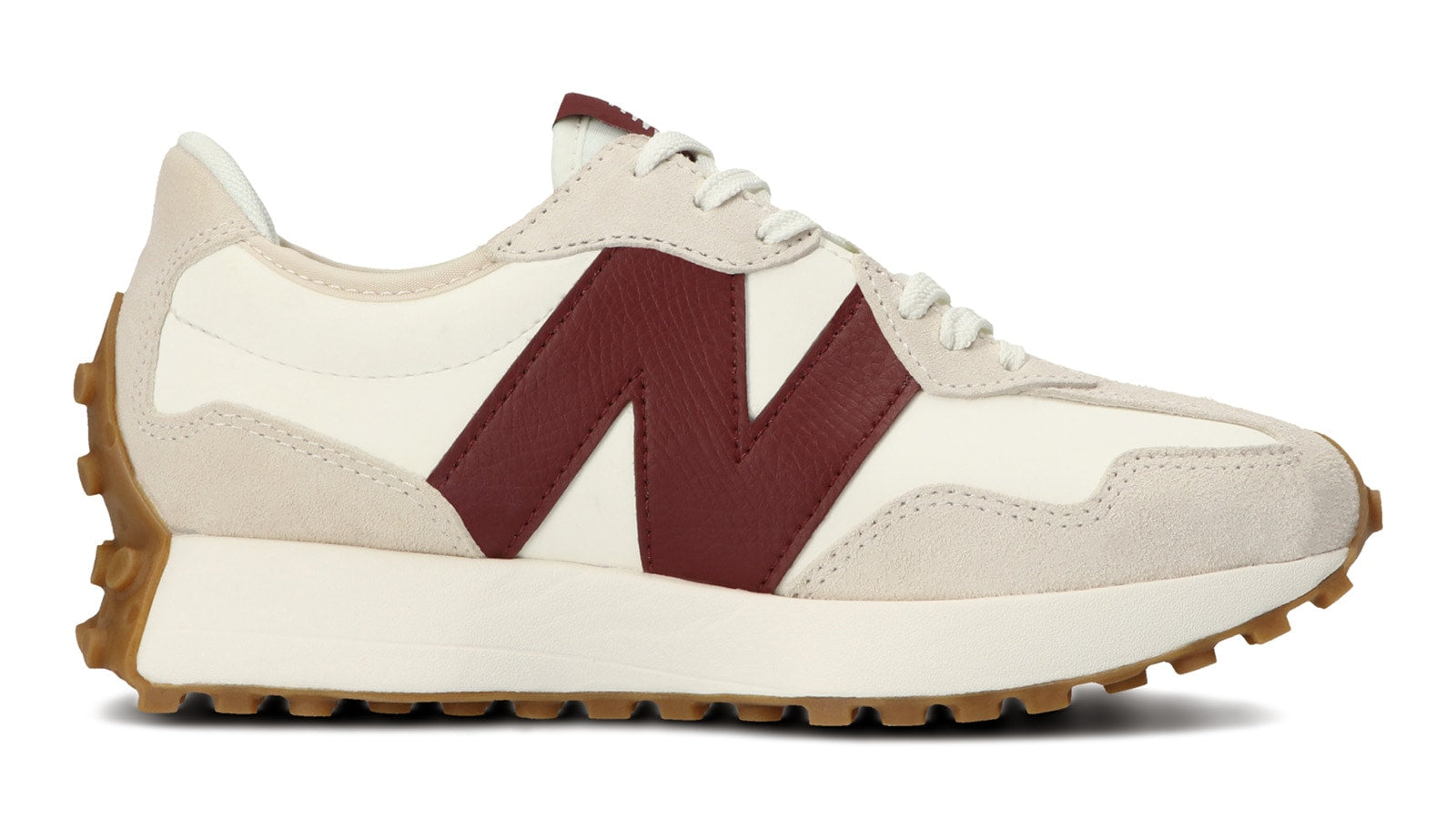 new balance 327 off white burgundy