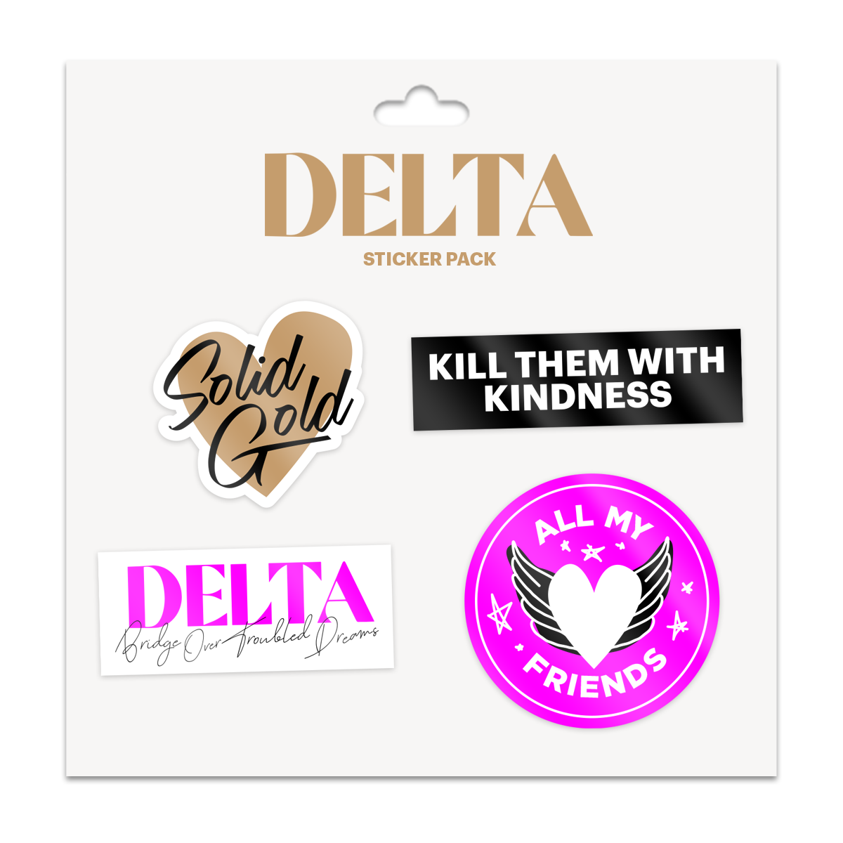 Delta World Tour Sticker Set - Delta Goodrem product image