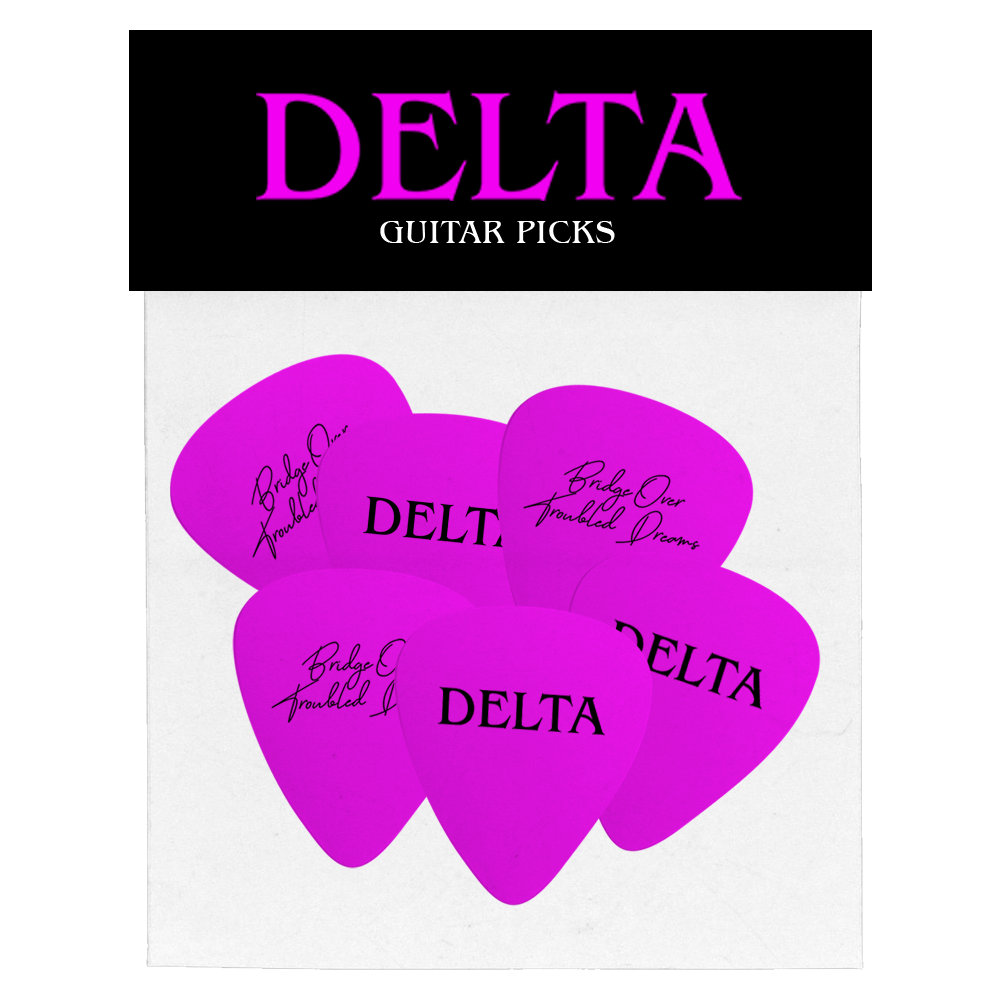 Delta World Tour Guitar Picks - Delta Goodrem product image