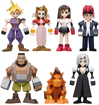 Final Fantasy VII Polygon Figures Mystery Box 