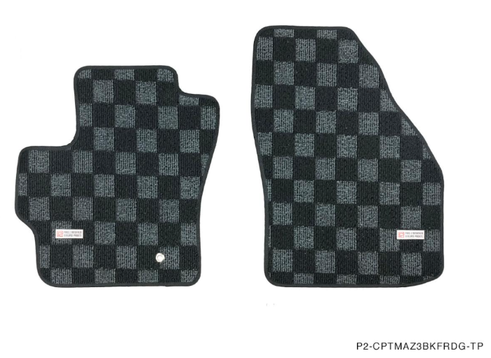 PETEX Monza Car Mat Premium Fit Front and Rear Black 4 Pieces 並行