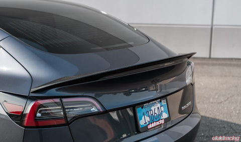 VR Aero Carbon Fiber Rear Trunk Spoiler Tesla Model Y – SSJ Racing