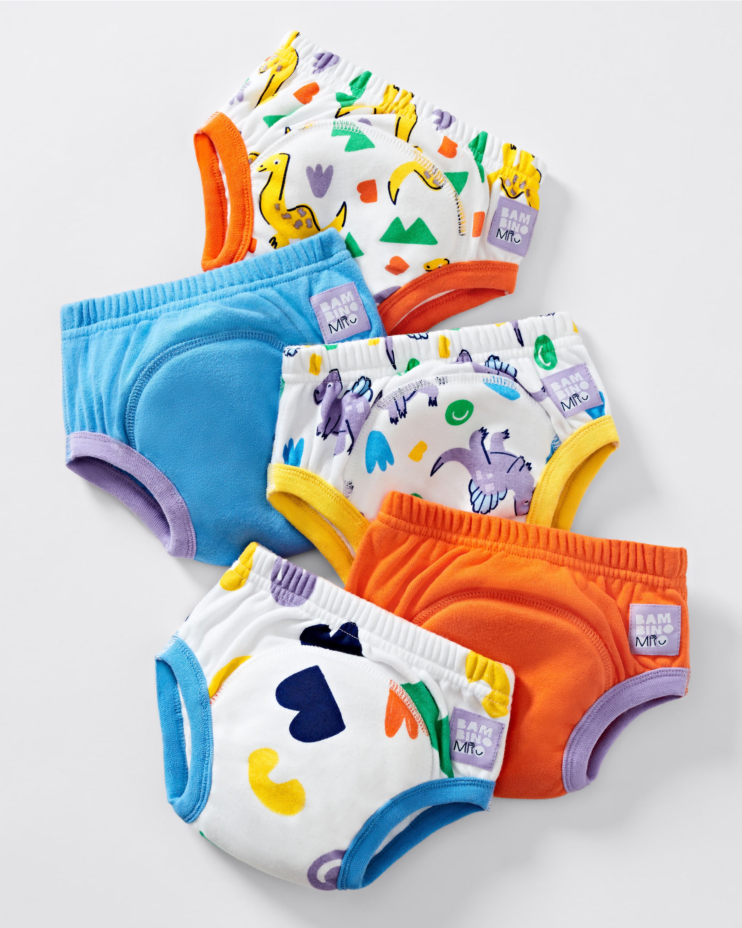 Revolutionary Reusable potty training pants, 5 pack, Bambino Mio (UK & IE)