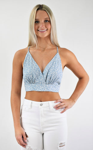 Right Triangle Silken Crop Top – The Campus Colors Boutique