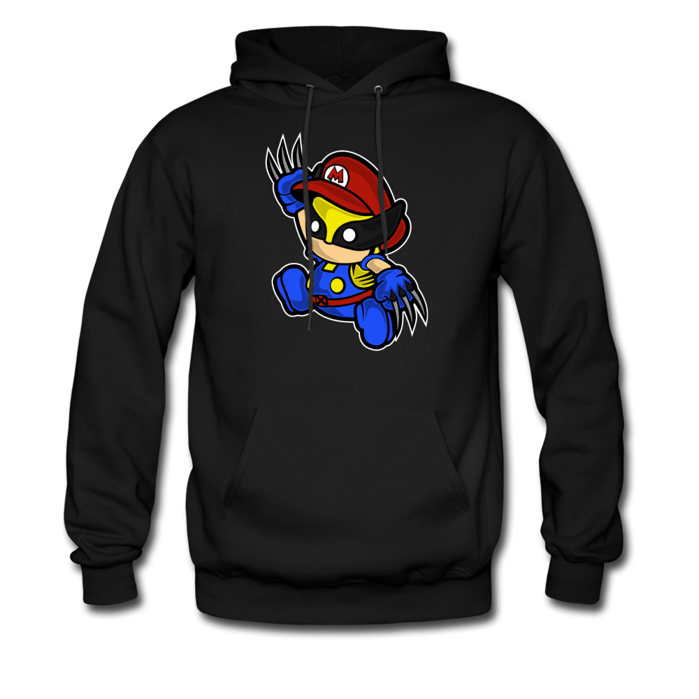 Comic Wolverine as Super Mario | Men’s Hoodie