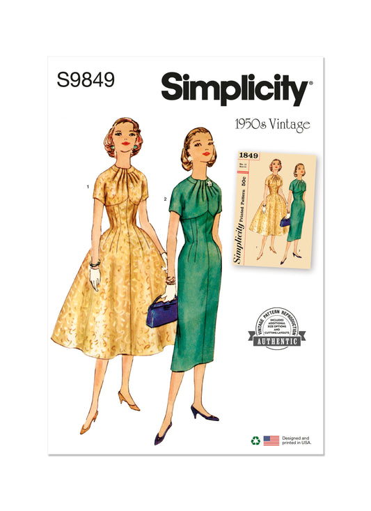 Simplicity 8799 – Jenny Stitches Fabrics