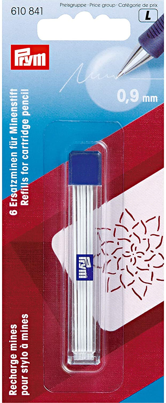 Prym Cartridge Pencil Refills - White