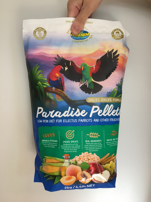 pellets for eclectus parrots