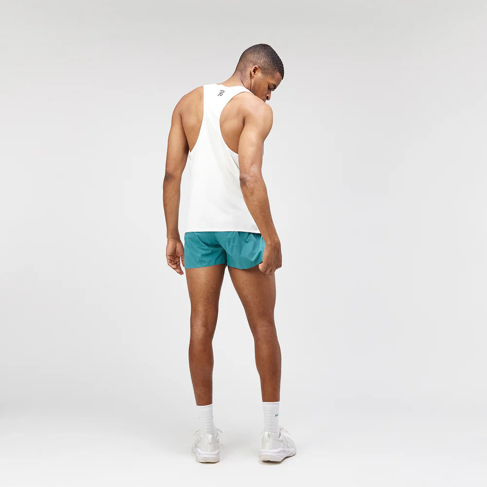 Mens Drift™ Racing Singlet - White