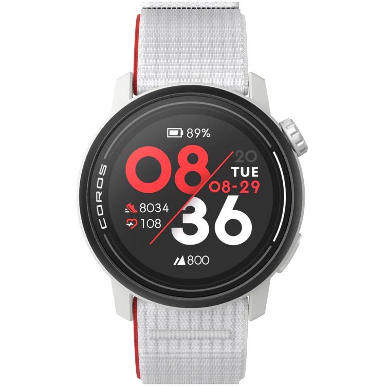 Unisex PACE 3 GPS Sport Watch - Chalk / Nylon Band