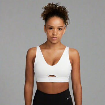 Women's Fitness Light Support Sports Bra - 100 Black - Black