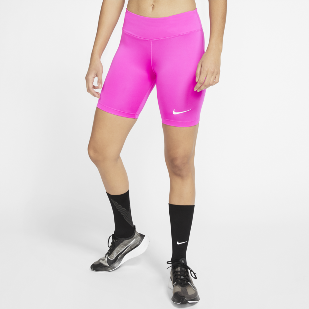 nike women's fast running shorts fire pink