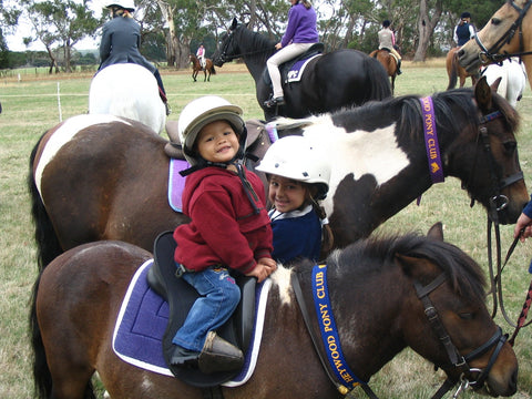 Choose a safe pony that is the right size for your child