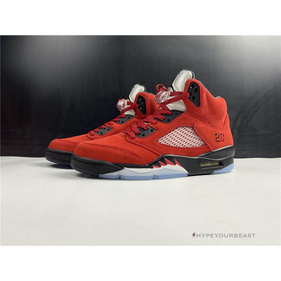 jordan 5 trophy room red