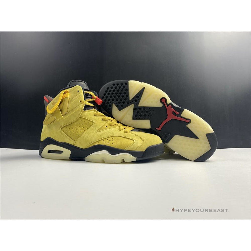 jordan 6 travis scott yellow