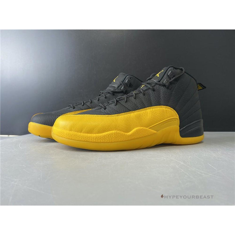 jordan 12 gray and gold