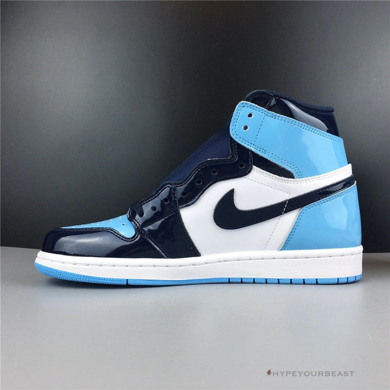 air jordan 1 unc patent leather release date