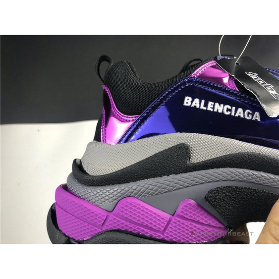 balenciaga triple s purple pink