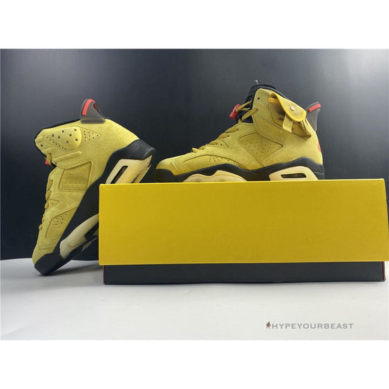 jordan 6s travis scott yellow