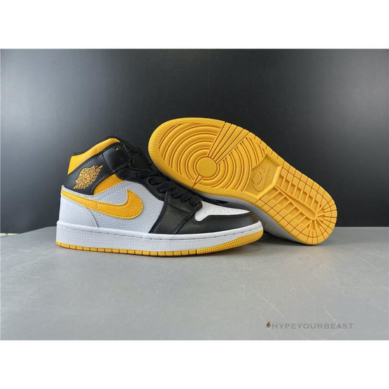 yellow swoosh nike