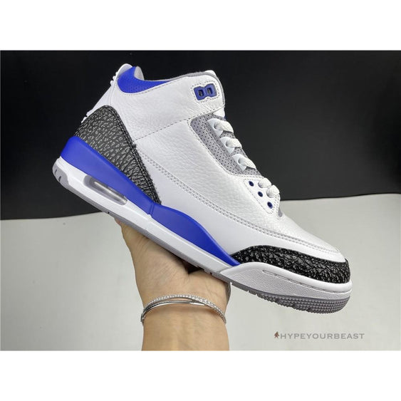 jordan 3 racer blue size 7