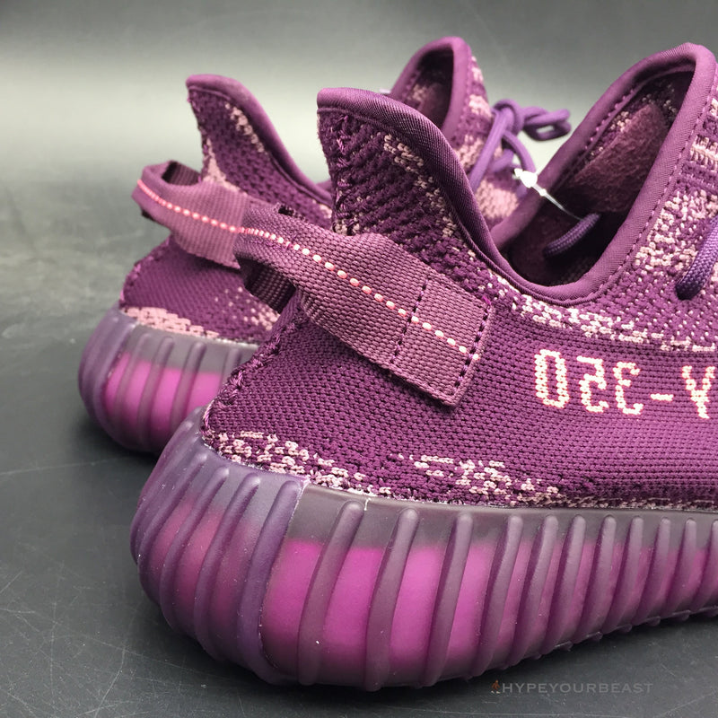 purple yeezys