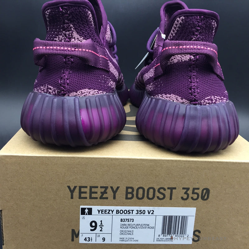 purple yeezy v2