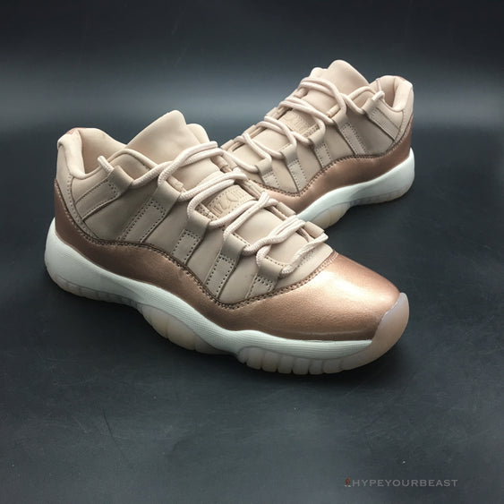 rose gold sneakers jordans