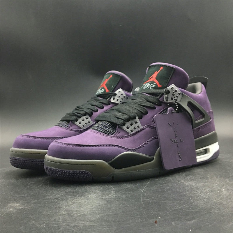 jordan 4s travis scott purple