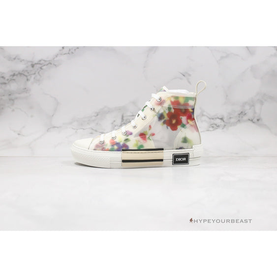 dior flower sneakers