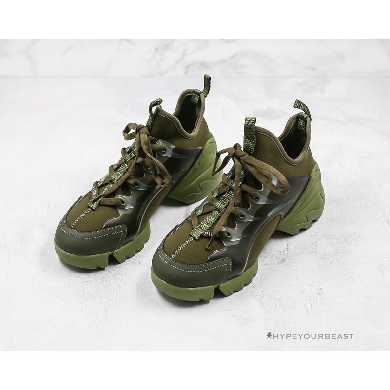 Dior D-Connect Sneakers Green Colour 