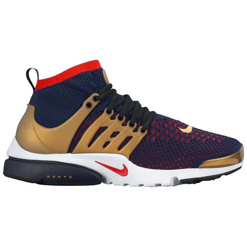 nike presto ultra flyknit blue training shoes